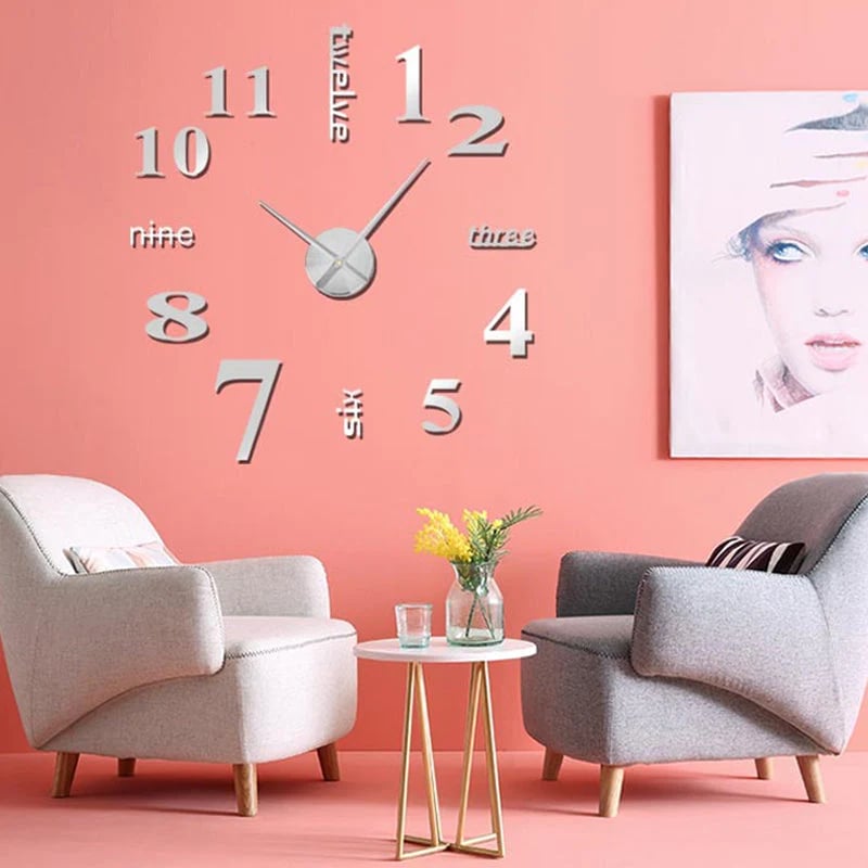 🔥Hot Sale 49% OFF🎁DIY Modern Punch Free Wall Clock