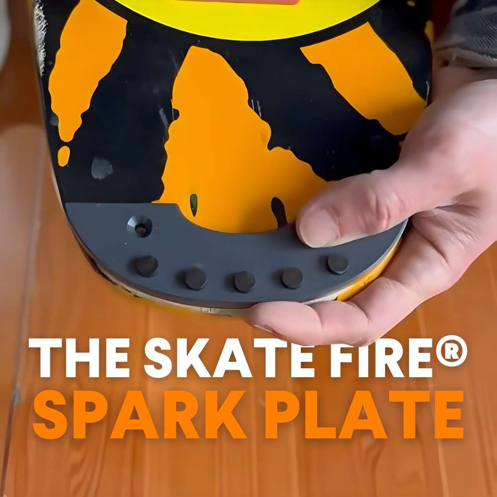 The Skate Fire Spark Plate