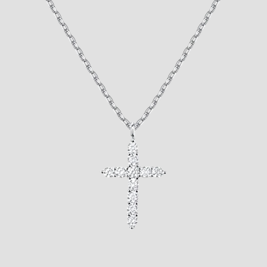 Devotia™ - 14K Gold Plated Cross Necklace