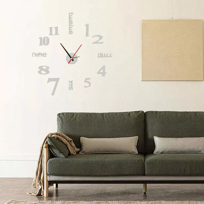 🔥Hot Sale 49% OFF🎁DIY Modern Punch Free Wall Clock