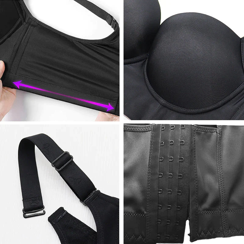 Glorie Push-Up Back Smoothing Bra