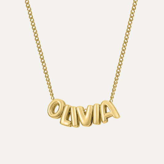 Vellume™ Name Bubble Necklace