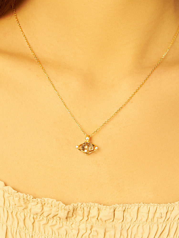 Cosmo Saturn Necklace