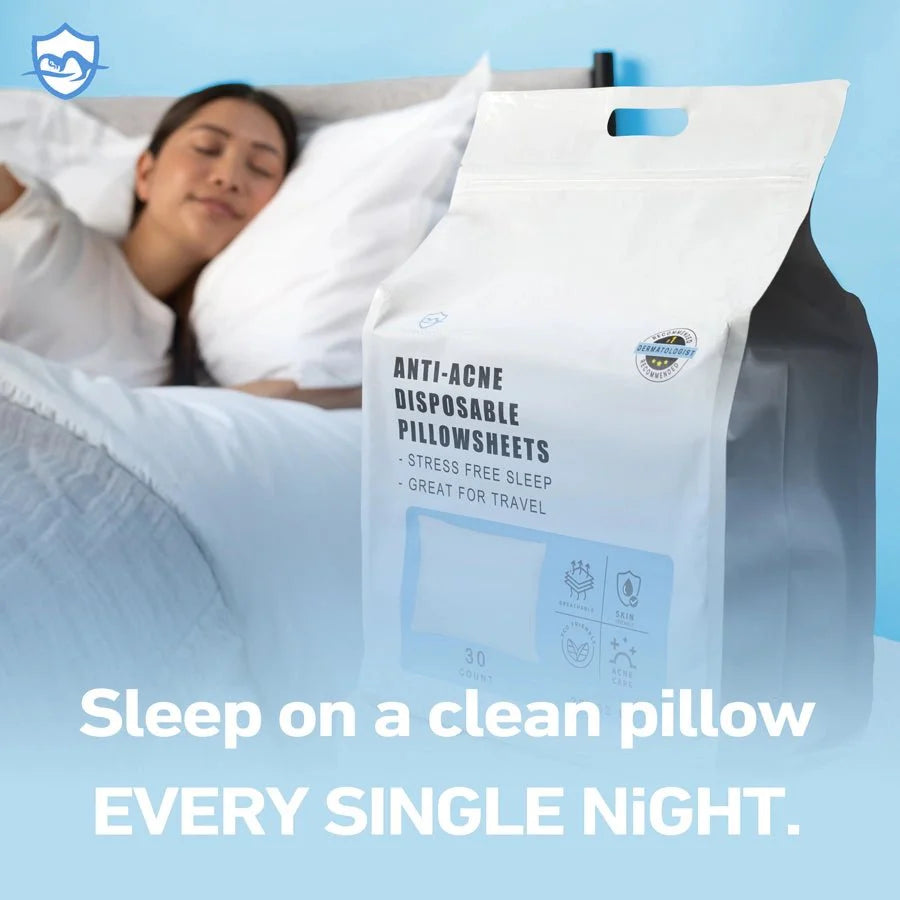 Disposable Anti-Acne Pillow Sheets