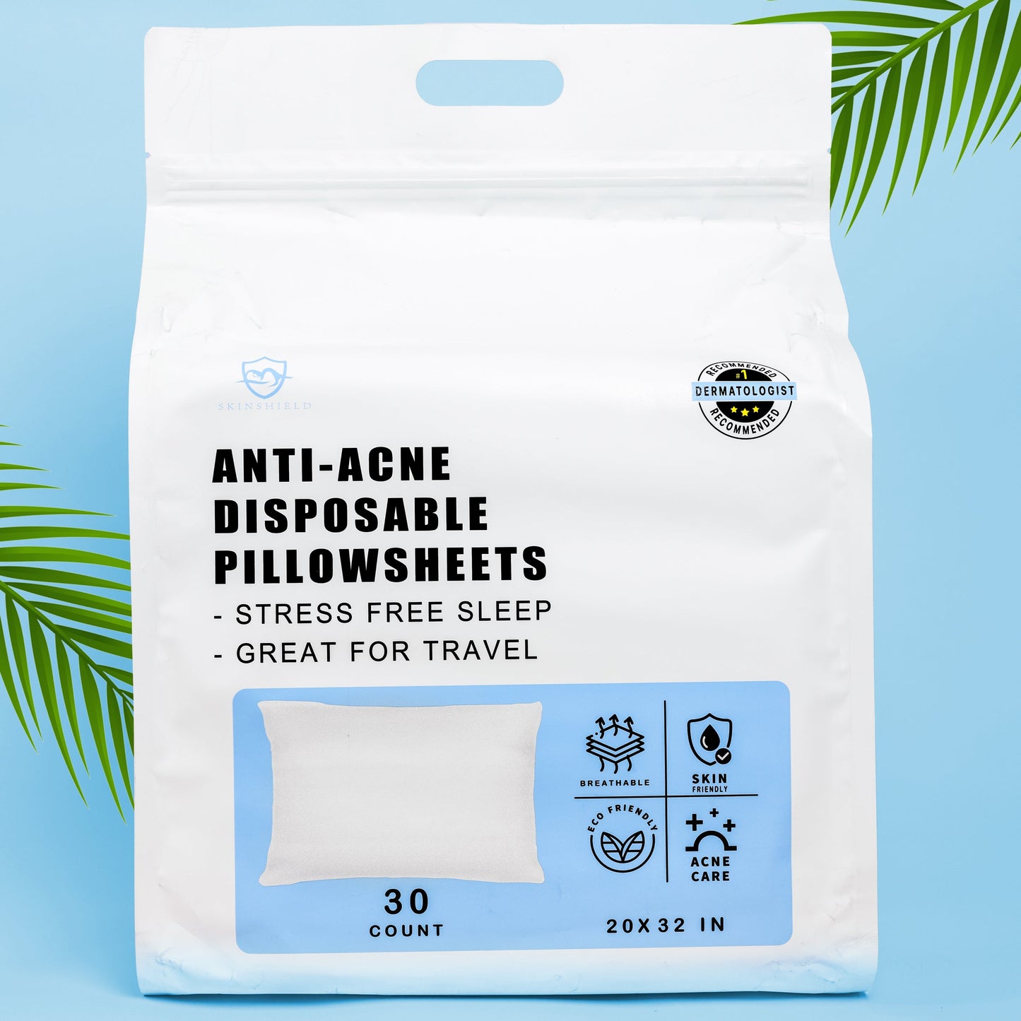 Disposable Anti-Acne Pillow Sheets