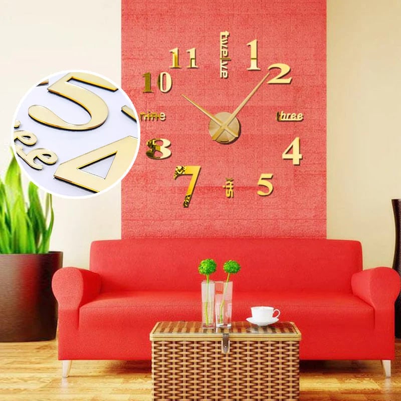 🔥Hot Sale 49% OFF🎁DIY Modern Punch Free Wall Clock