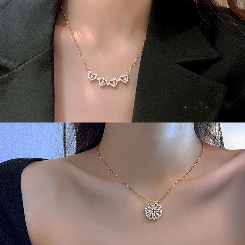 Charm of Fortune Heart Necklace (+ 1 FREE)